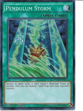 Yu-Gi-Oh Pendulum Storm PEVO-EN035 Holo LP